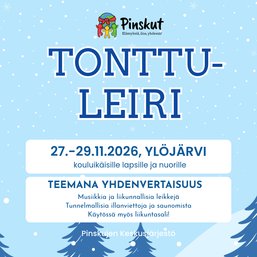 Tonttuleiri 27.-29.11.2026 Ylöjärvellä