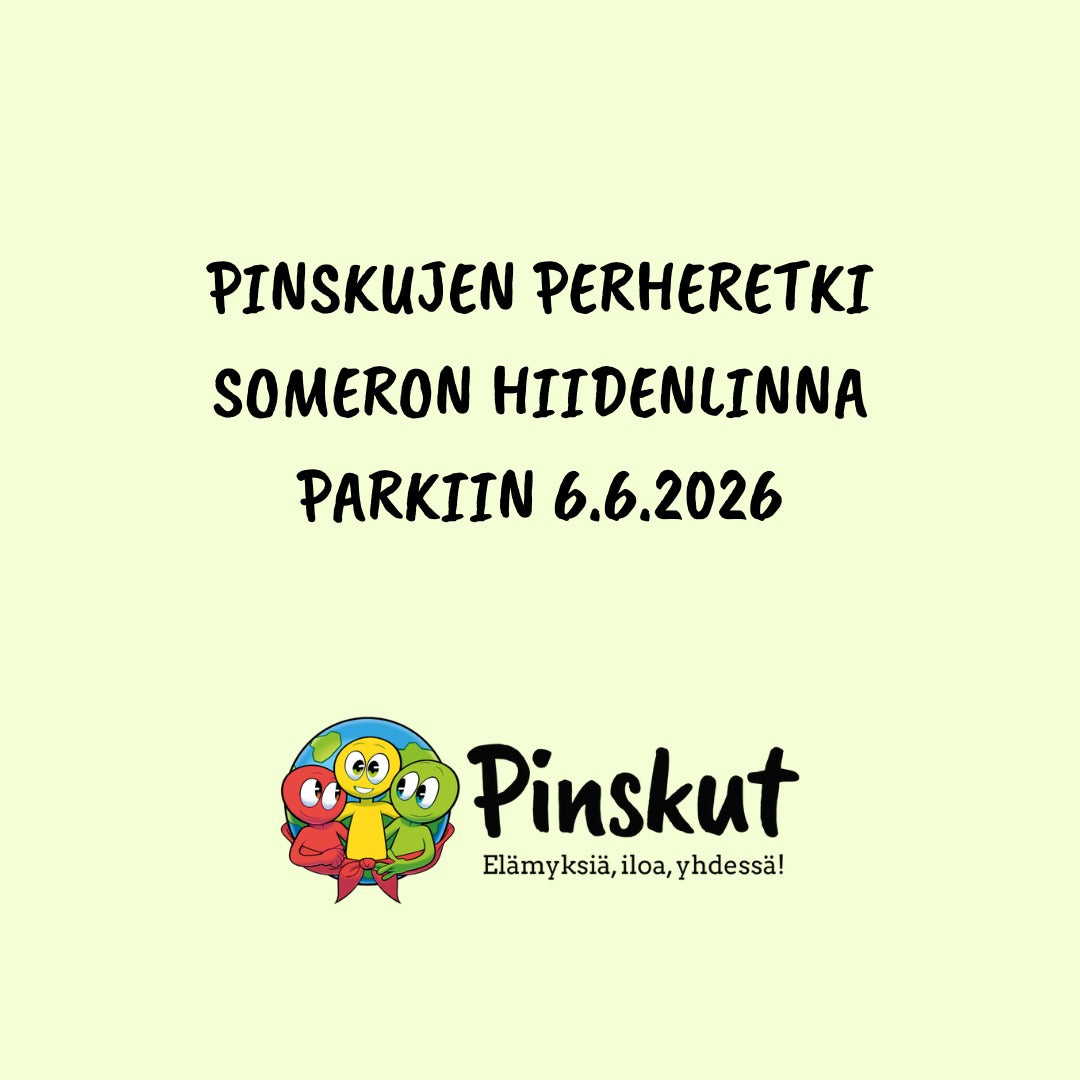Pinskujen perheretki Someron Hiidenlinna Parkiin 6.6.2026