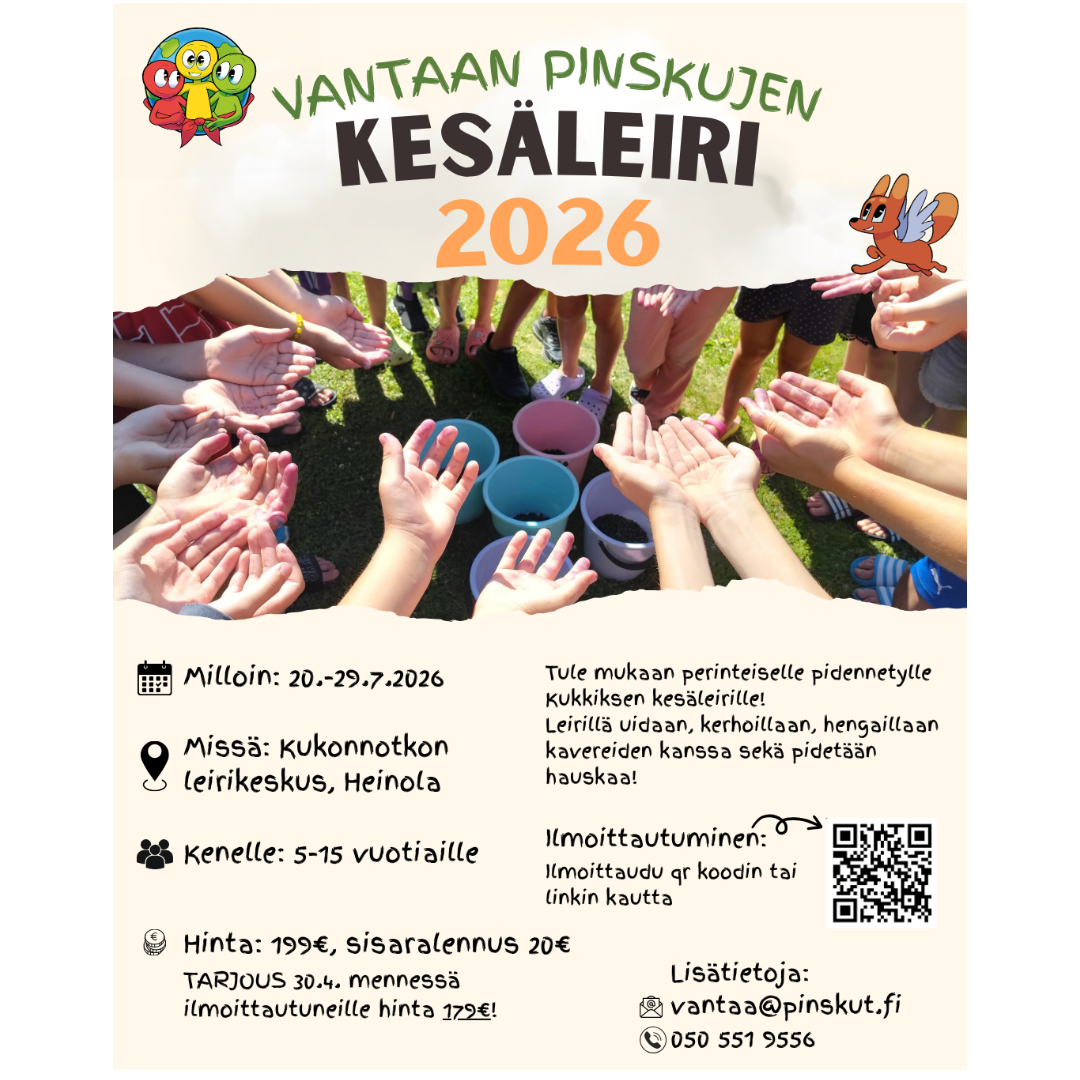 KesäKukkis Heinolassa 20.-29.7.2026