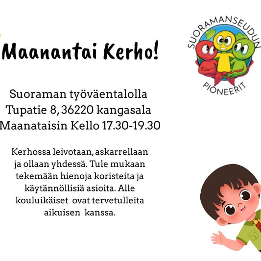 Suoraman Seudun Pioneerien Maanantaikerho