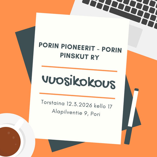 Porin Pioneerit-Porin Pinskut Vuosikokous 12.3.2026